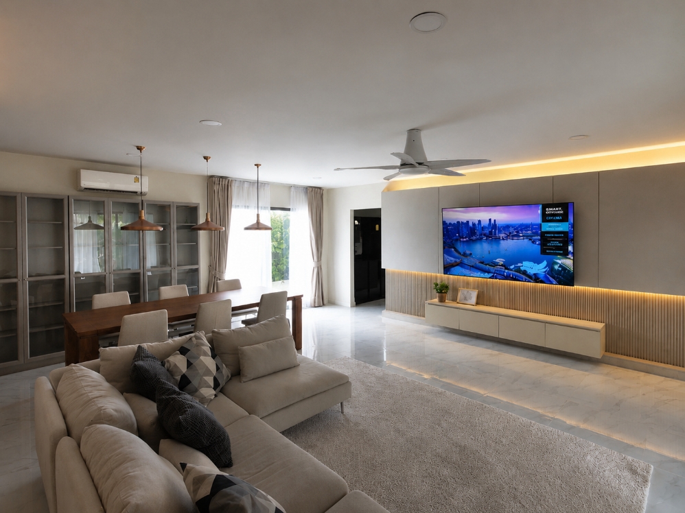 3-Story Townhome for Rent at KRAF Bangna by Altitude