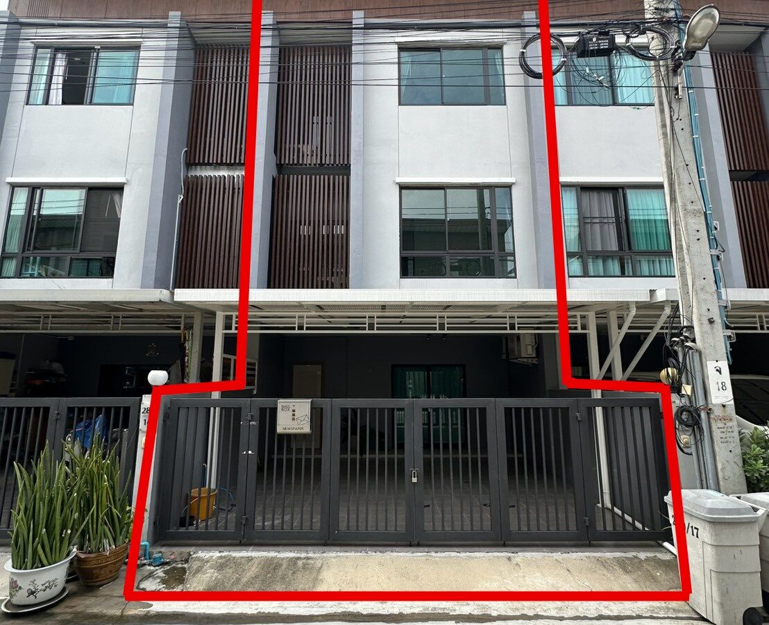 ให้เช่าทาวน์โฮม 3 ชั้น Siri House รัชดา 18 | ลาดพร้าว 80 เฟอร์ครบพร้อมอยู่