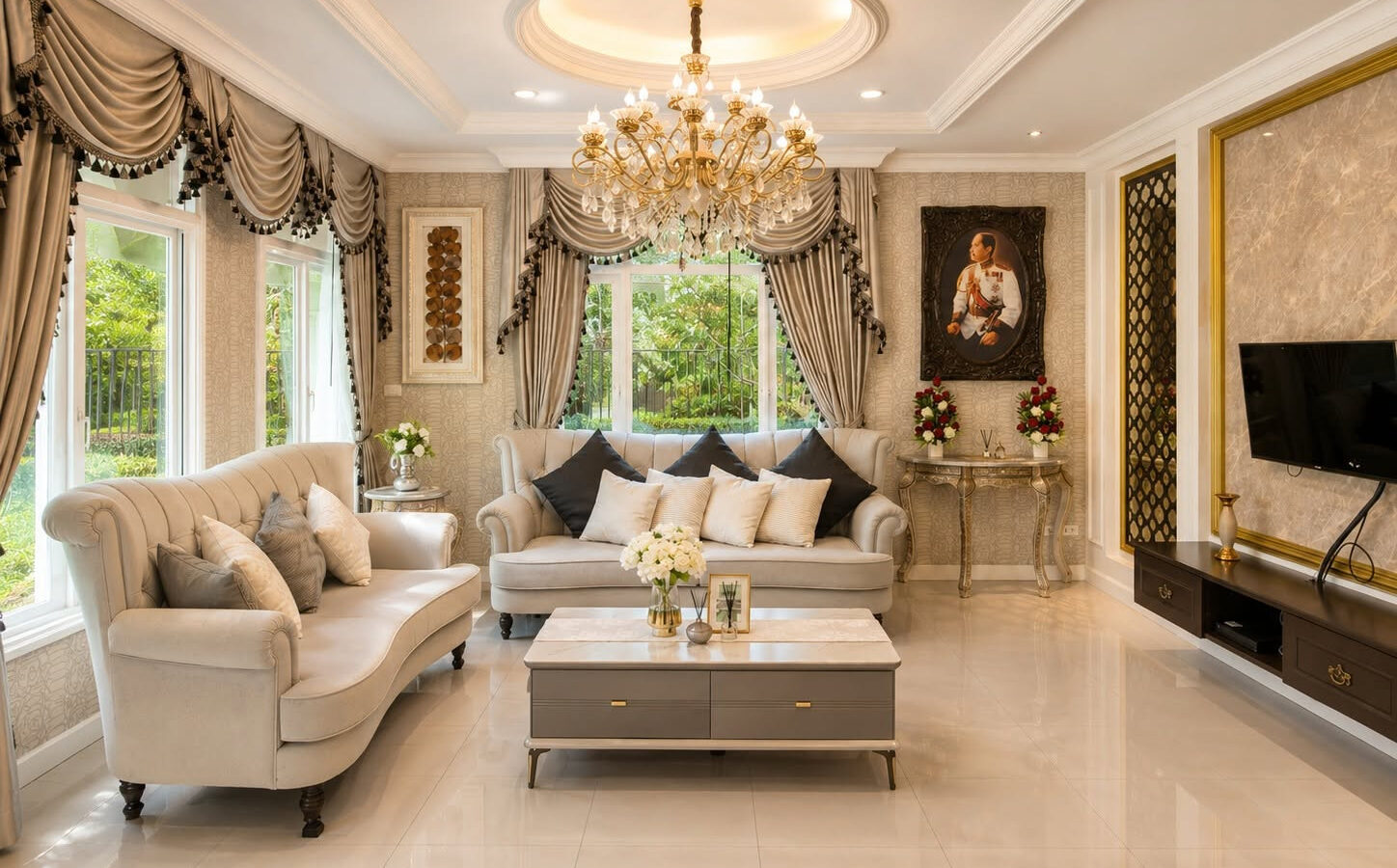 Luxury Detached House for Rent | The Grand Rama 2 | Large Corner Home Next to the Garden
