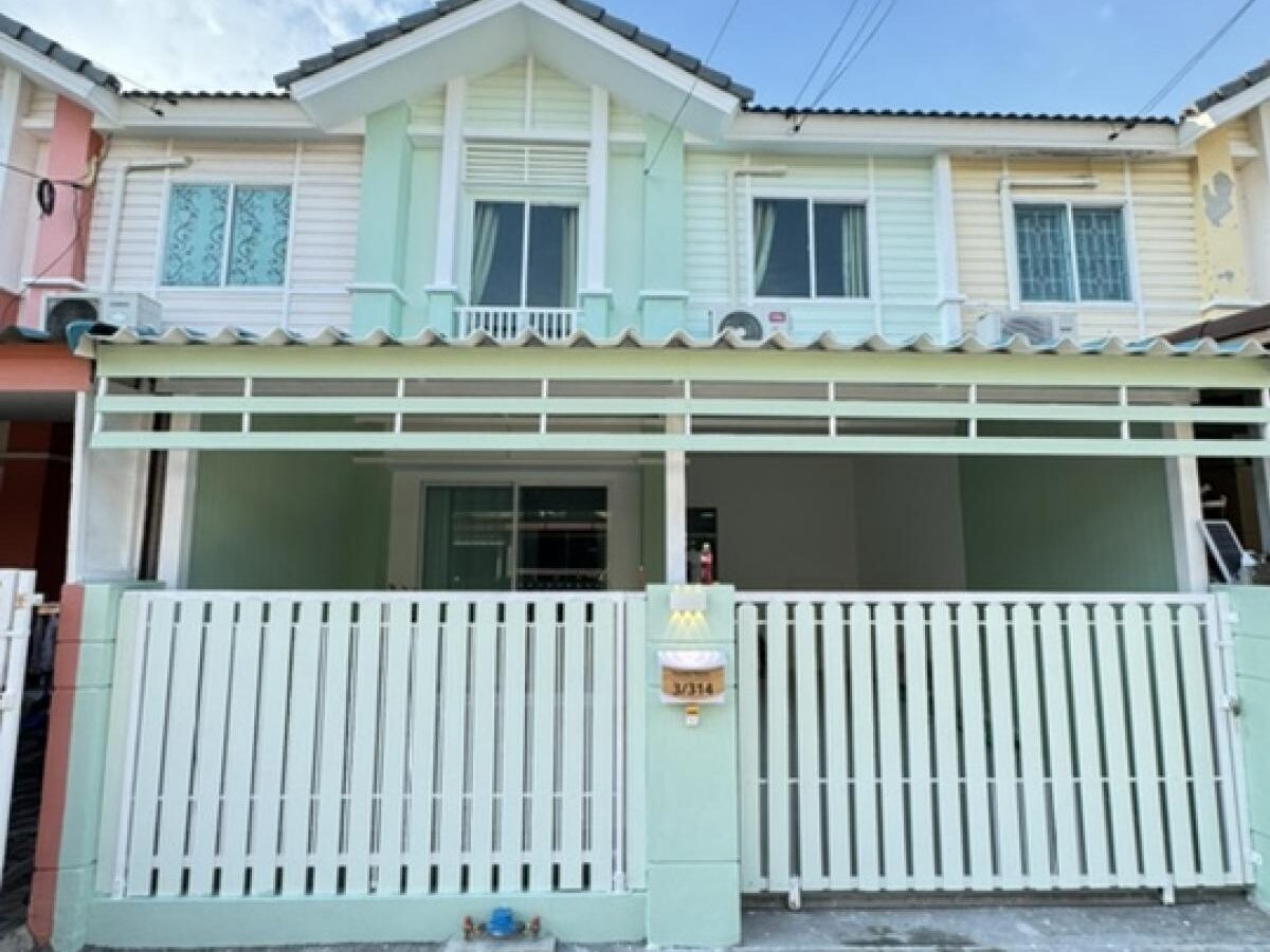 For Rent | 2-Storey Townhome at Pruksa Ville 53/2 Sakae Ngam–Rama 2