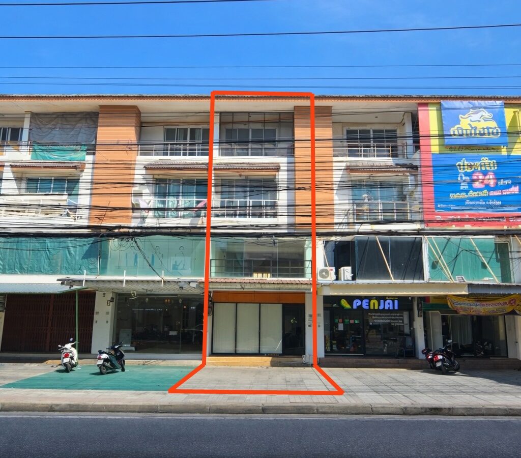 For Rent | 4-Storey Commercial Building | Ladprao 80 | Roadside Location | Near Sutthisan, Ratchada & Huai Khwang