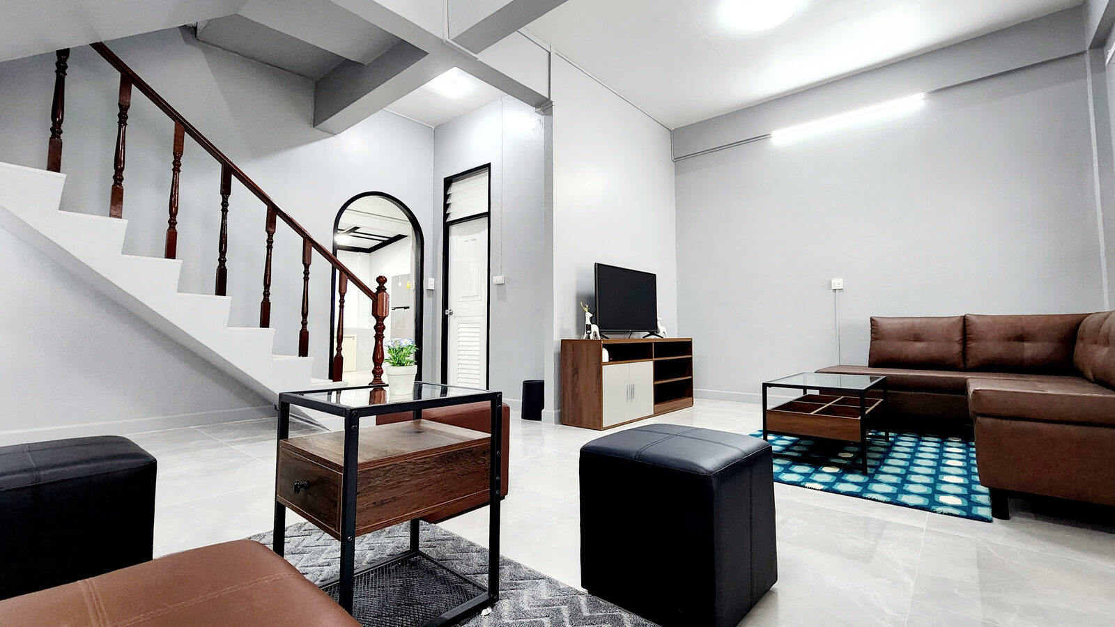 For Rent | 2-Storey Townhome at Yu Charoen Village, Ratchadaphisek 18